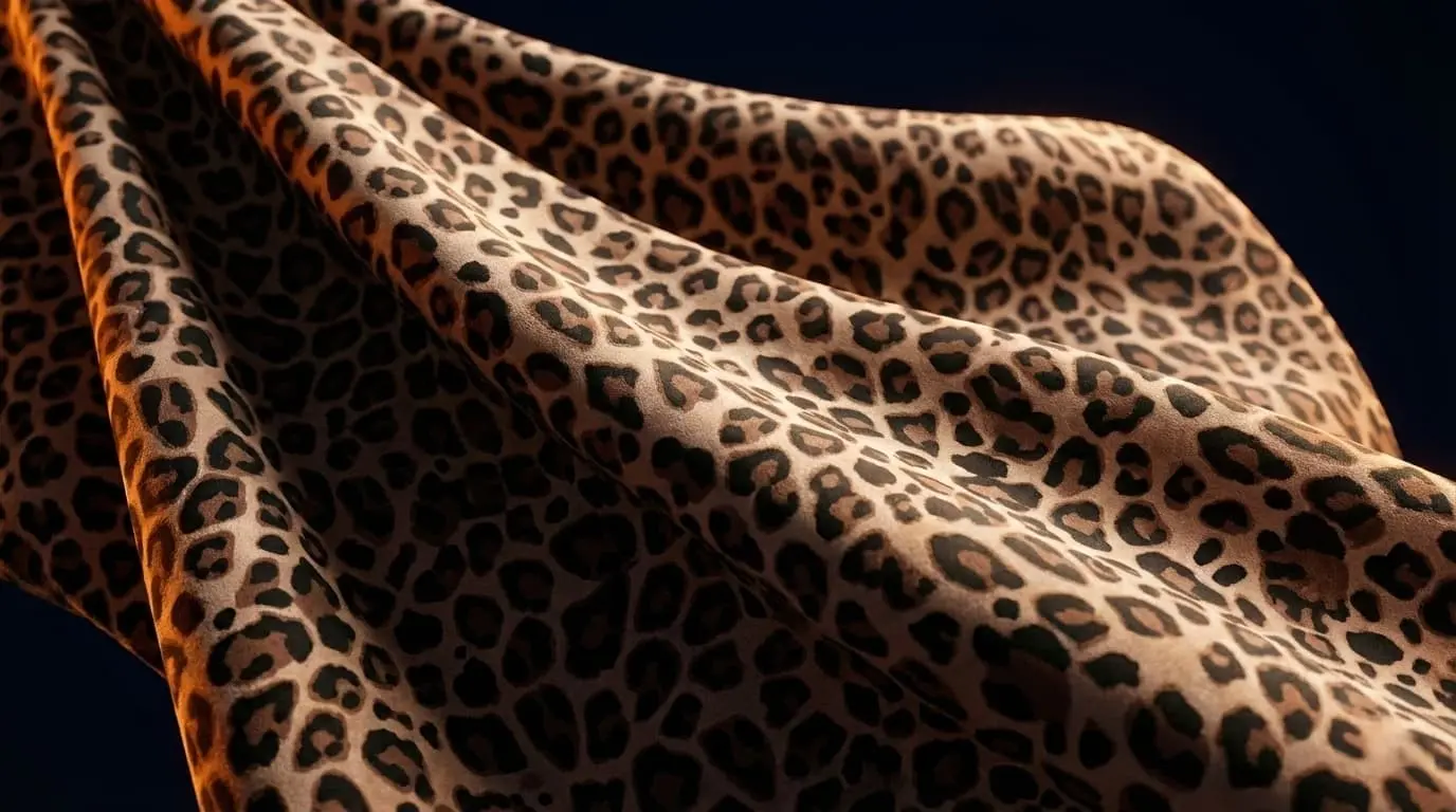 High-Definition Leopard Print